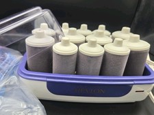 Revlon UltraSetter 20 Heated Hot Hair Rollers Curlers Set With Clips RV-255