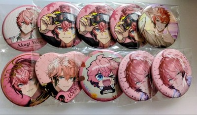 Akagi Wen VTuber Badges Pins Sticker Card Lot Authentic Rare Limited Edition