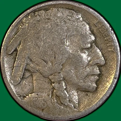 1916 Buffalo Nickel Fine F Coin #35801