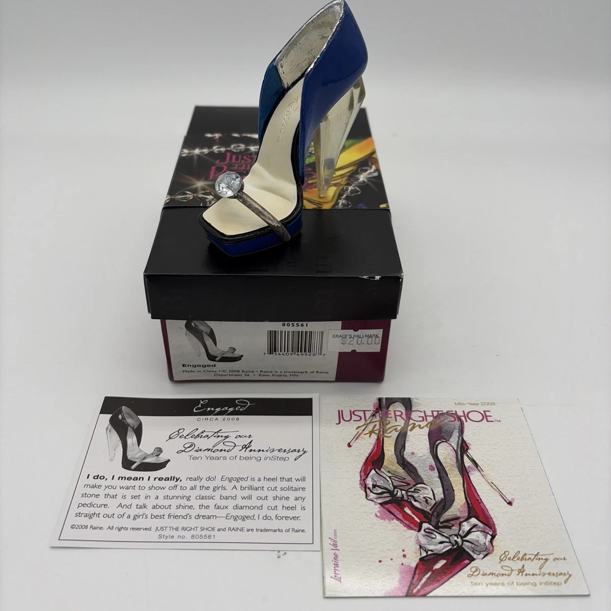ロレインヴェイルの「Just the Right Shoe」シリーズミニチュア靴 25+ Just The Right Shoe for sale | Updated Oct 2026
