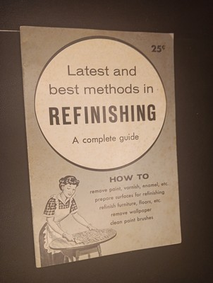 #ad Latest and Best Methods in Refinishing: A Complete Guide 1968 Wilson Imperial $7.97