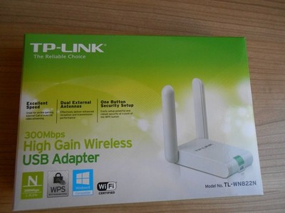 TP-LINK 300 Mbps High Gain Wireless USB-Adapter Modell TL-WN822N  in OVP
