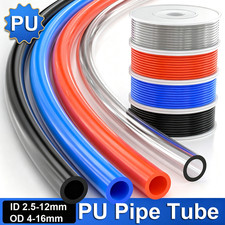 Polyurethane Flexible Tubing Pneumatic PU Pipe Tube Hose - Air Chemical Fuel Oil