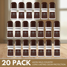Avon Wild Country Roll-on Anti-perspirant Deodorant  2.6 fl oz Pack of 20