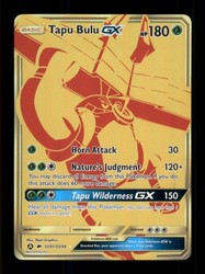 Tapu Bulu GX SV91/SV94 Hidden Fates Shiny Vault Full Art Gold Secret Rare