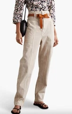 New ISABEL ETOILE MARANT Pantalon Tess Jeans Womens FR 42 US SIZE 10 NWT