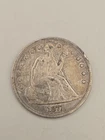 1871 Seated Liberty Silver Dollar $1 - Philadelphia Mint
