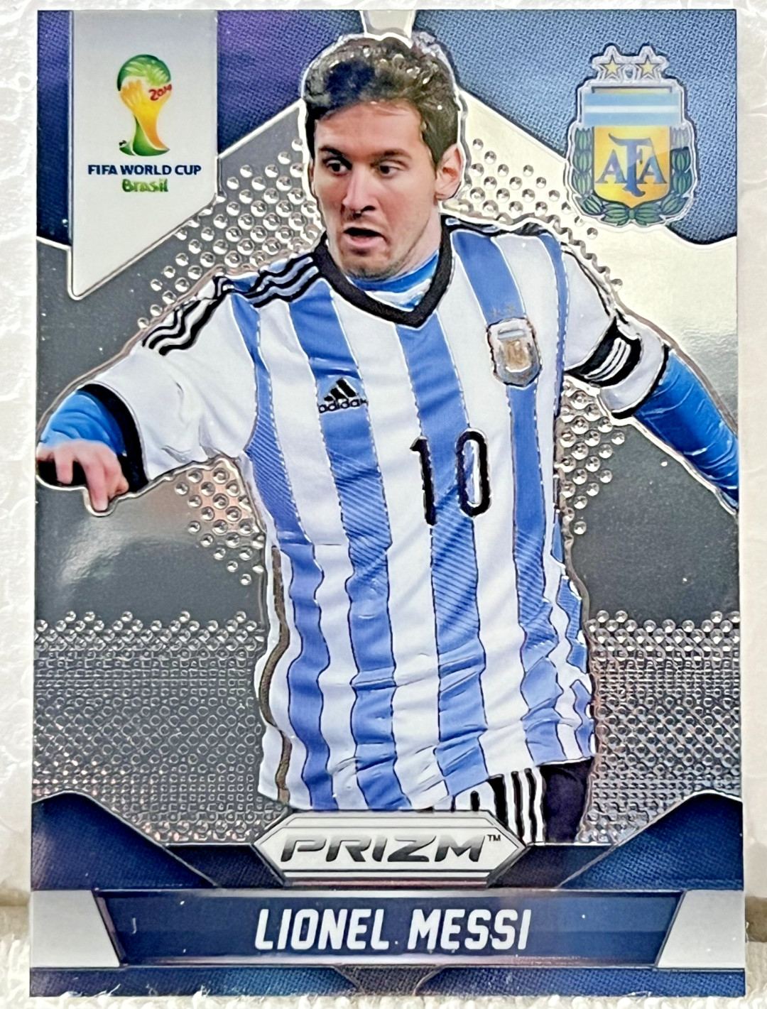 2014 PANINI PRIZM WORLD CUP LIONEL MESSI BASE CARD  *NM-M* view 6