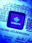 Geiger Edelmetalle - 1 Gram .999 Silver Square / Bar In Assay *Toner