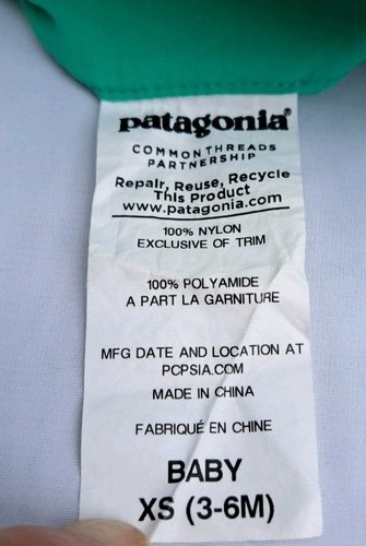 Patagonia Baby Floral Tropical Bucket Hat Multicolor Chin Tie Reversible 3-6 Mth - Picture 9 of 13