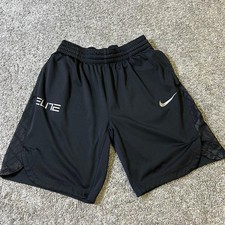 Nike Elite Boy s Youth Black Shorts size Medium