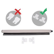 Front Beige Sunroof Sunshade Cover & Clips for Cadillac XT5 3.6L V6 2017-2020