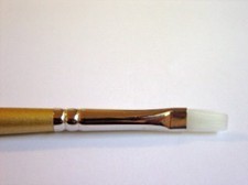 Paint Brush White Taklon Brush Flat Shader 10