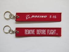 Boeing F-15 Eagle Keychain Remove Before Flight USAF Air Combat Fighter ACC NEW