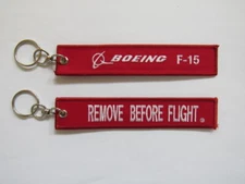 Boeing F-15 Eagle Keychain Remove Before Flight USAF Air Combat Fighter ACC NEW