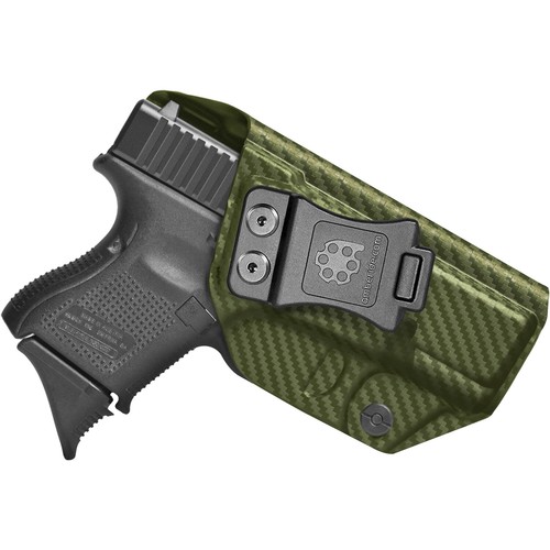 Amberide IWB / OWB KYDEX Holster Fit:Glock 26 Gen3-5 & Glock 27/33 Gen3-4 Pistol - Picture 57 of 96