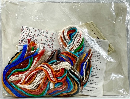 NEW 1984 Creative Circle Sleepy Time Prayer 538 Crewel Embroidery Kit Vntg 15910 - Picture 6 of 9