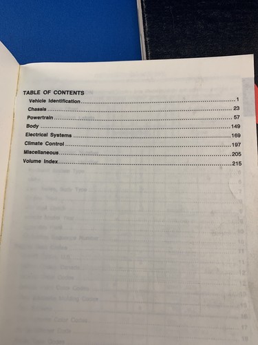 1987 Ford Car Specification Books 1&2 Front & Rear Wheel Drive FoMoCo - Picture 3 of 10