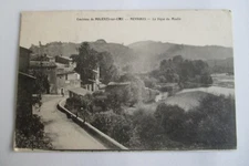 GARD - surroundings of MOLIERES-SUR-CEZE - MEYRANES - the mill dike