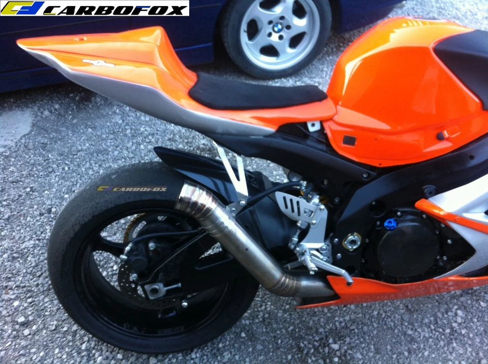 Garde Boue Arrière Hugger Fender Carbone SUZUKI GSXR 1000 2005-2008 K5 K7 - Photo 4/4