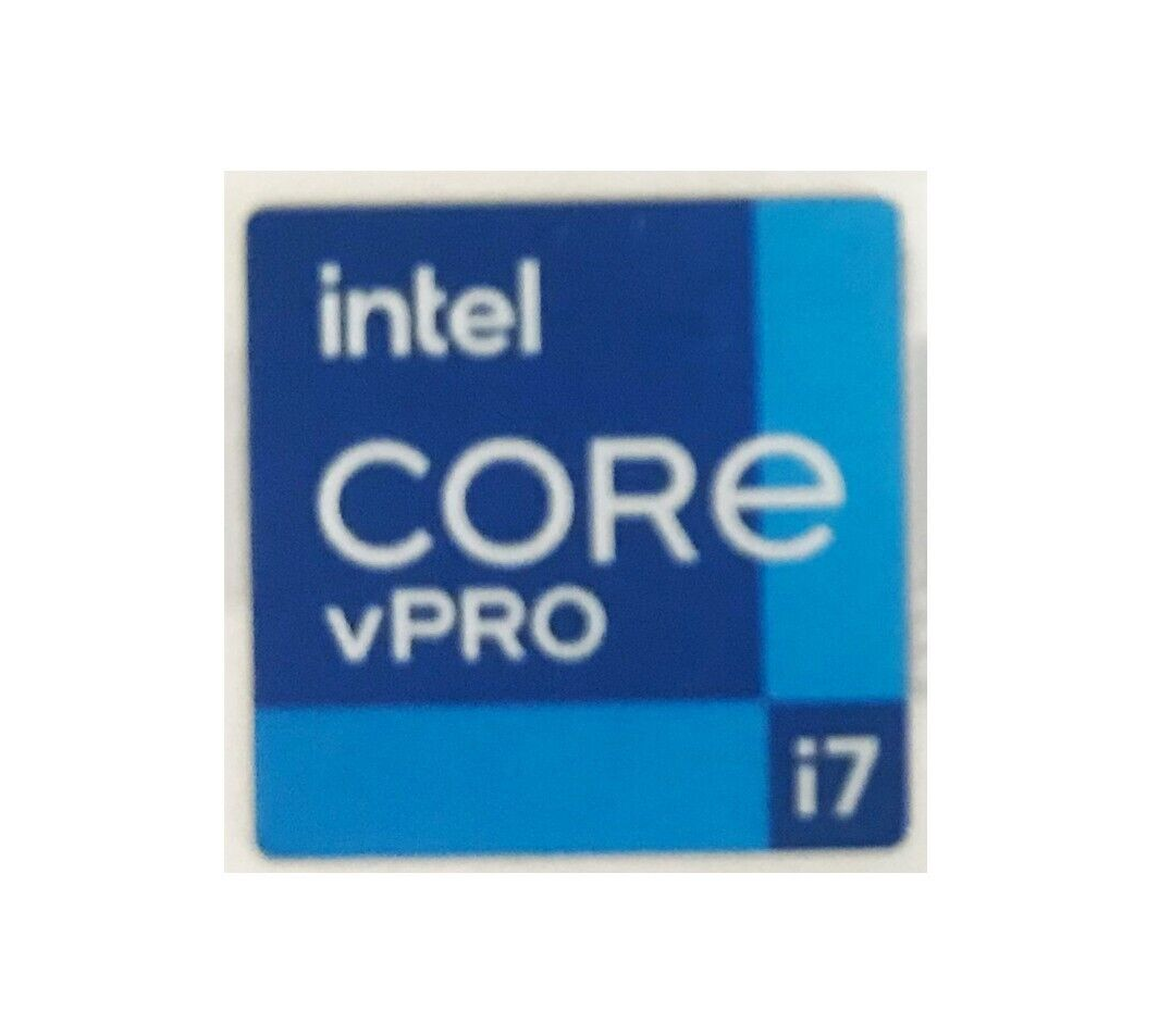 1 PCS Sticker for CORE i7 vPRO 11th GEN Skylake Decal 18mm x 18mm