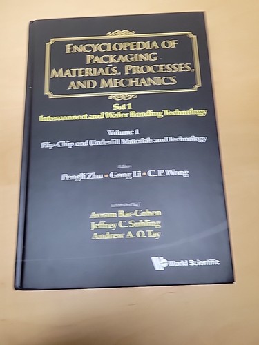 Encyclopedia of Packaging Materials, Processes, and Mechanics Set Bar-Cohen NEW! - Picture 2 of 14