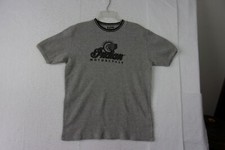 Original INDIAN MOTORCYCLE GRAY THERMAL SHORT SLEEVE SWEATER MEN'S L USED  2