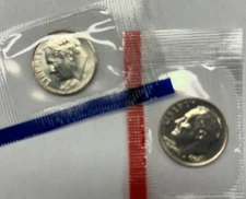 1994 P&D Roosevelt Dime from Mint Set in Mint Cello with Free Shipping