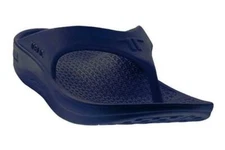 TELIC Flip Flop Comfort Recovery Sandal Lightweight Waterproof in Deep Ocean