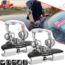 2pcs 3 100w Cree Led Cube Work Light Bar Spot Pods Driving Fog Off Road Atv 4wd