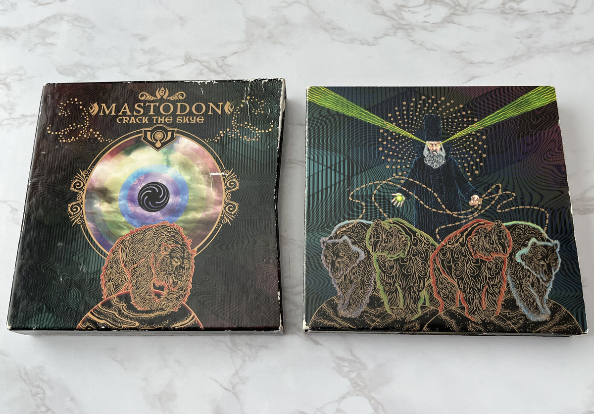 Mastodon Crack The Skye CD/DVD Box Set LIMITED ED. Reprise Brann