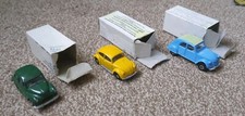 3 x Corgi Cameo VW Beetle, Morris Minor, Citroen 2CV Mint In Promo Boxes 1991