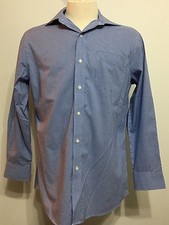 Lauren Ralph Lauren Mens Polo Shirt Botton Down Long Sleeve Slim Fit Size 16 L