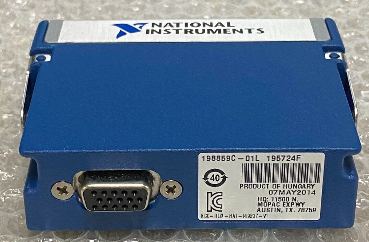 Module NI 9237 CDAQ National Instruments - Entrée Jauges / Pont, Reconditionné
