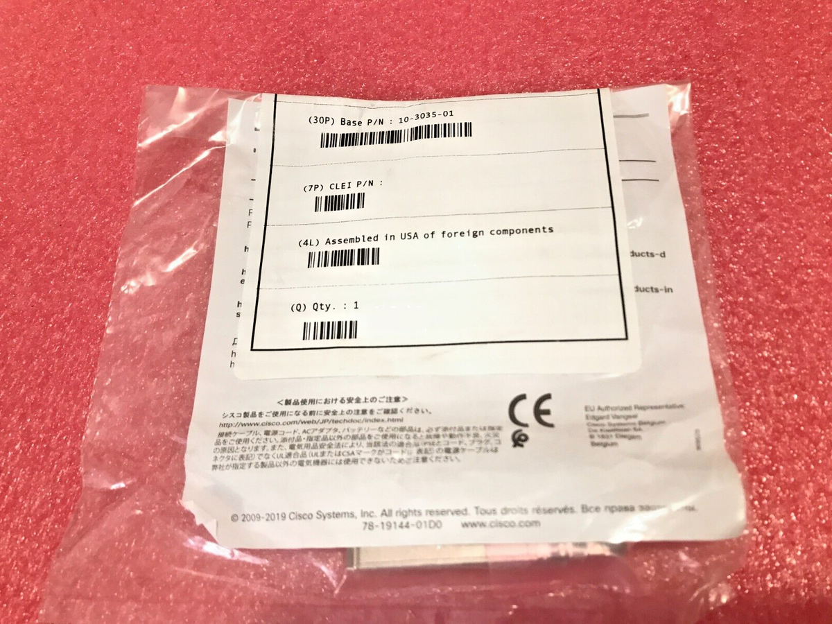その他 Q NEW SEALED CISCO SFP-10G-SR++= V03 10-3035-01 Transceiver Module W