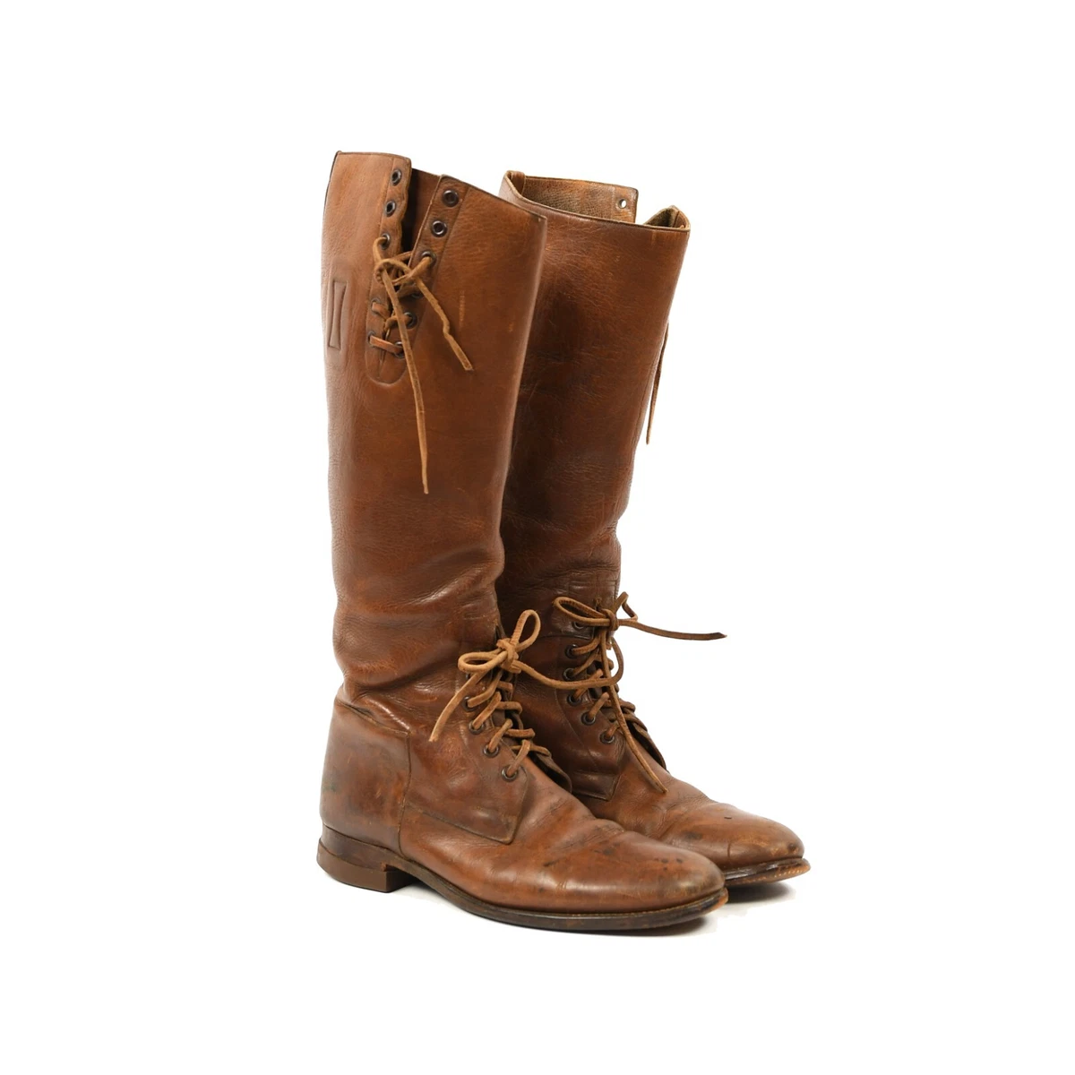 Mens tall lace up boots sale