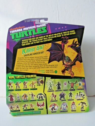 Nickelodeon TMNT Teenage Mutant Ninja Turtles Kirby Bat 4" Action Figure NIP - Imagen 7 de 10