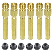 Bosch Fuel Injectors CRP Seals 12 PCS Set For Mercedes W201 W124 190E 260E 300SE