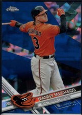 Manny Machado 2017 Topps Chrome Sapphire Edition #649 /250 Orioles 