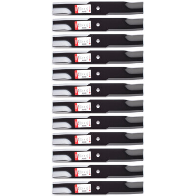 12PK Oregon Heavy Duty Blade for 44'' Dixie Chopper - Silver Eagle LT2000-44, 44D