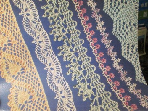 Afghans & Doilies Crochet Book #127 Bedspreads/Tablecloths/Edgings-Craft Books - Picture 6 of 12