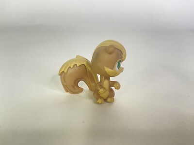 Figurine Littlest Pet Shop - Écureuil Marron Clair Yeux Verts N°1372 - Occasion