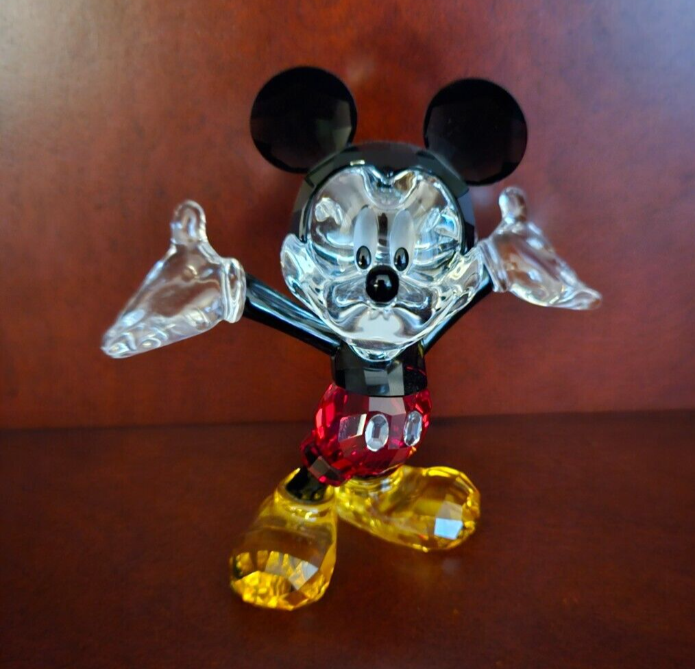 VIP価格【SWAROVSKI】スワロフスキー Disney Mickey Mouse Swarovski Disney Limited Edition Mickey Mouse Color Crystal