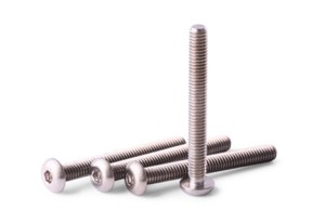4 Pieces M4x40 Titanium Bolts - 6AL4V Aerospace Grade Screws For Racing & DIY