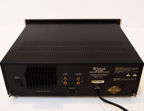 McIntosh MCD7005 Lettore CD USATO GIAPPONE 100V Philips CDM2 Laser Pickup Vintage - Foto 5 di 7