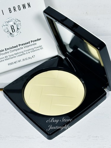 Bobbi Brown Vitamin Enriched Pressed Powder, YELLOW, Full Size 0.28oz/8g, NEW - Picture 2 of 9