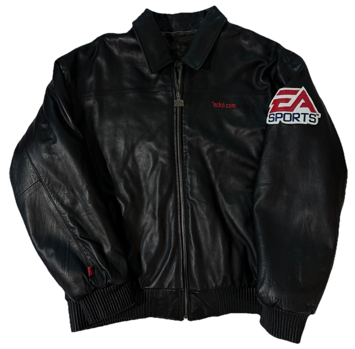 ecko unltd フード付きレザージャケット 黒 ecko unltd フード付きレザージャケット 黒