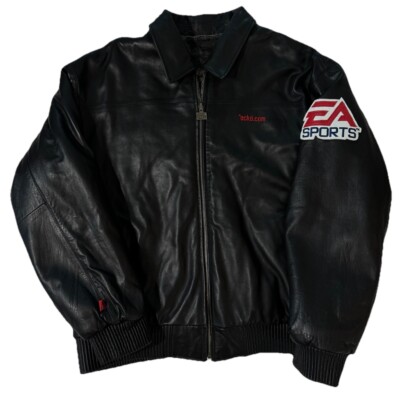 VTG Madden Football Ecko Unltd Leather Jacket Video Game EA
