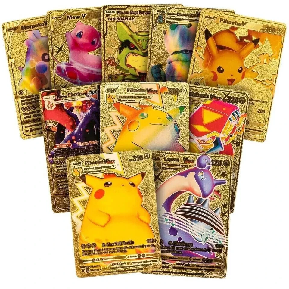 55x Pokémon Karten DE – Gold/Silber/Schwarz – VMAX GX EX – Sammlung Neu - Bild 2 von 4