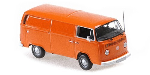 Miniature Volkswagen VW T2 orange 1972 Minichamps 1/43 idée cadeau